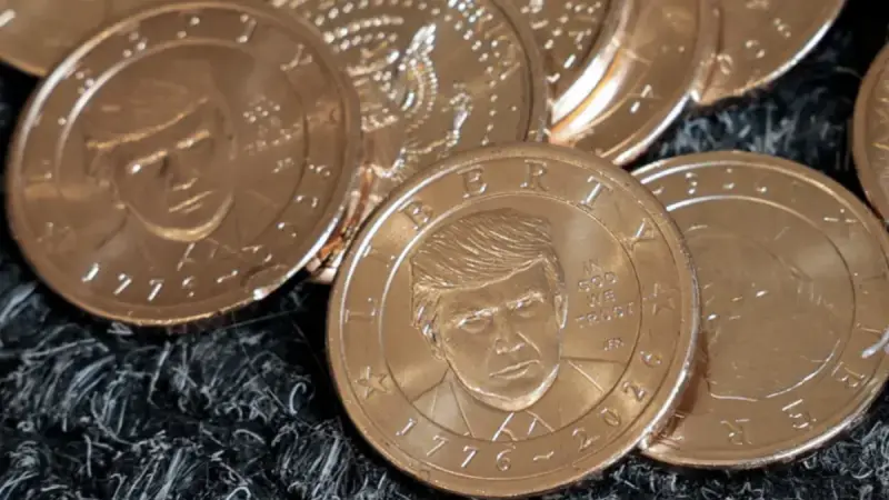 В США выпустили монету с Трампом