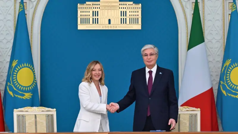 Мелони после поздравления Токаева заявила о планах укреплять отношения с Казахстаном
