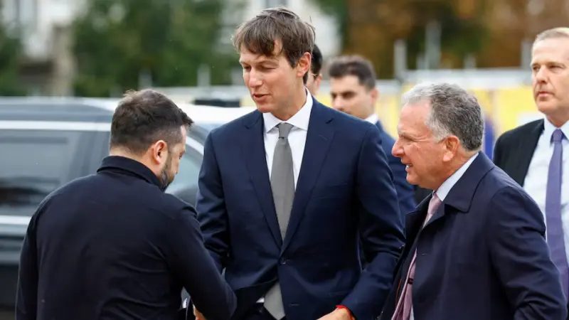 Уиткофф пен Кушнер Киевте Зеленскиймен келіссөз өткізді