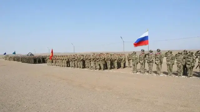 Қазақстанға ҰҚШҰ әскери қызметшілері келді: оқу-жаттығуға 1500 адам қатысады