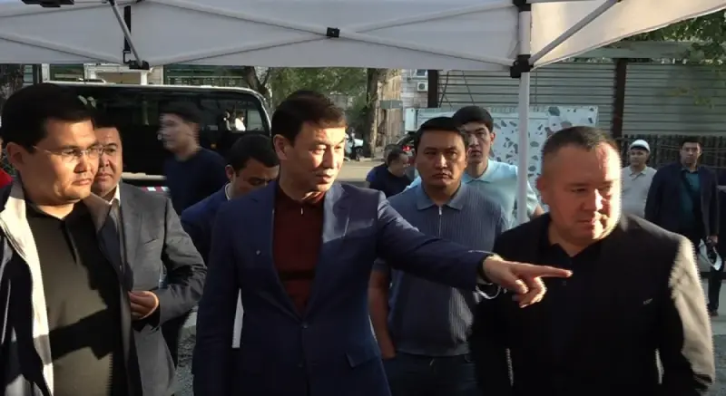 В Турксибском районе Алматы строится новая современная поликлиника