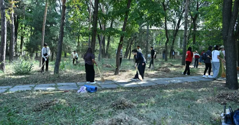  ҚазҰУ-да «Таза Қазақстан» акциясы аясында сенбілік өтті 