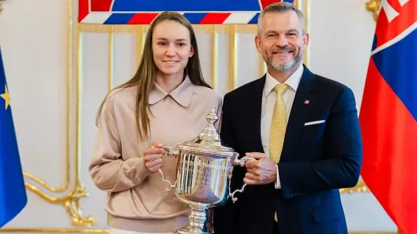 Словакия президенті Елена Рыбакинаны US Open-дегі жеңісімен құттықтады