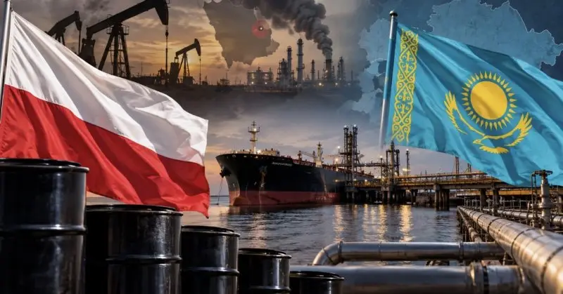 После атак на Ближнем Востоке: Польша частично заменит саудовскую нефть казахстанской