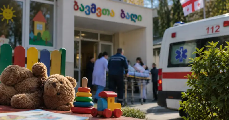   Тбилисиде 55 бала балабақшадан кейін уланып, ауруханаға түсті   