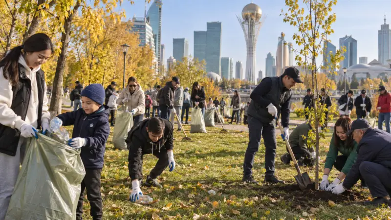 В Астане 19 сентября пройдет общегородская экологическая акция