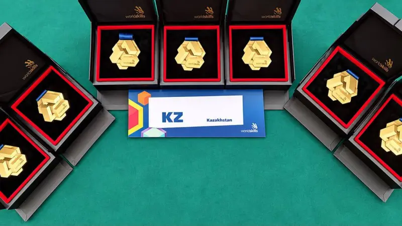WorldSkills Shanghai 2026: Қазақстан құрамасы сегіз марапат иеленді