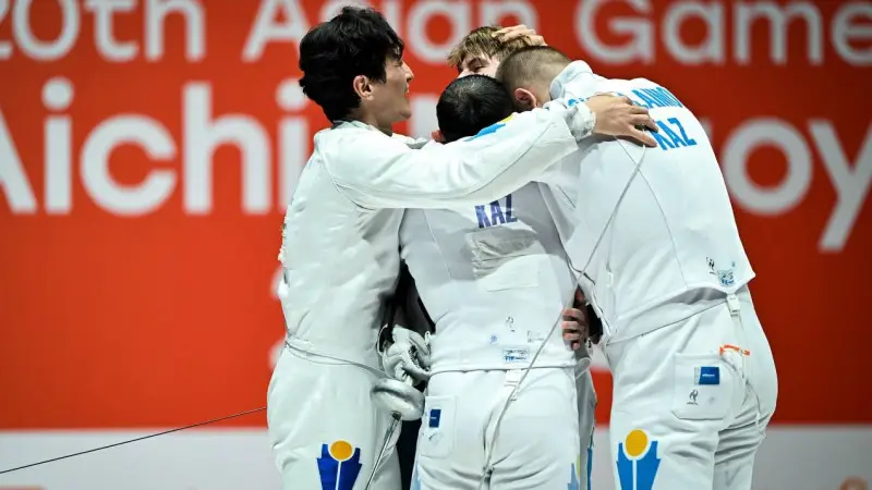 Қазақстандық шпагашылар – Ахия ойындарының чемпионы