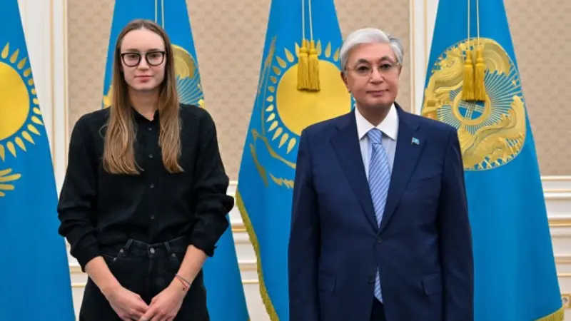 Президент Қасым-Жомарт Тоқаев Елена Рыбакинамен кездесті
