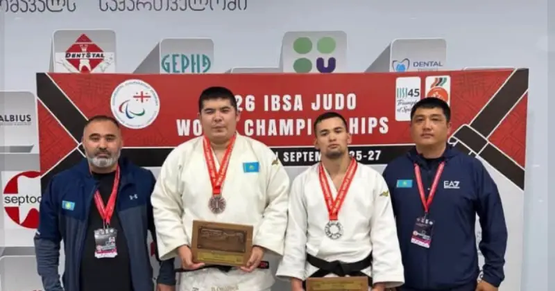  Түркістандық пара дзюдошылар әлем чемпионатында жүлдегер атанды 