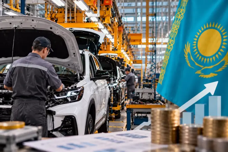 Казахстанский автопром за десять лет вырос почти в 12 раз
