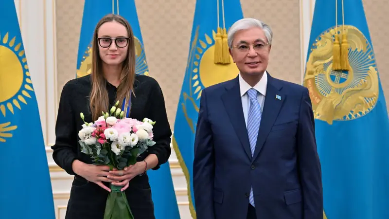 Президент Елена Рыбакинаны III дәрежелі «Барыс» орденімен марапаттады