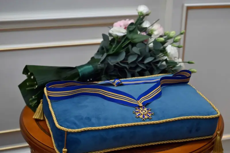 Елена Рыбакина награждена орденом «Барыс»