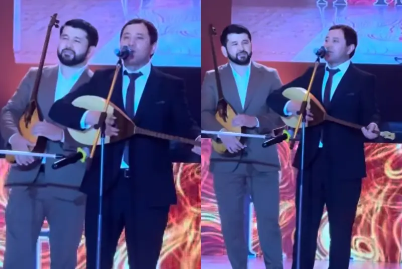 Айтыстан алты айға шеттетілген Мақсат Ақанов тойға шығып жүр (ВИДЕО)