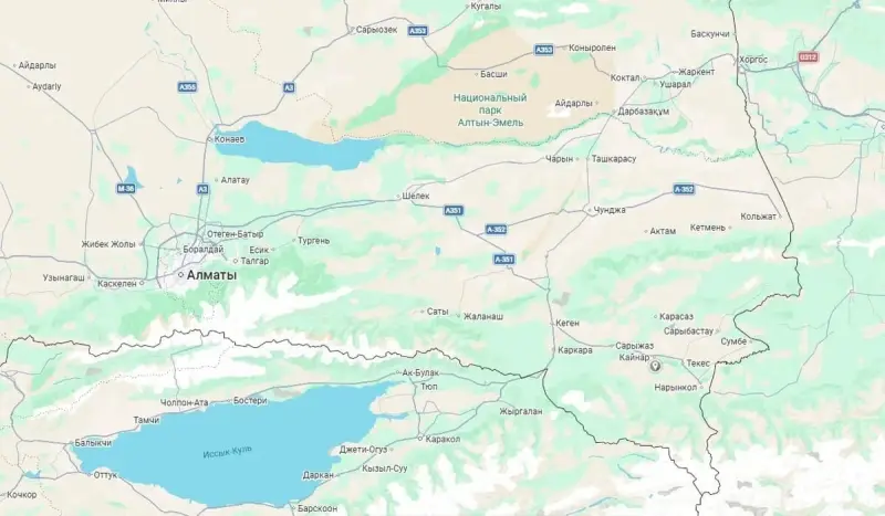 Третье за день землетрясение зарегистрировали в Казахстане
