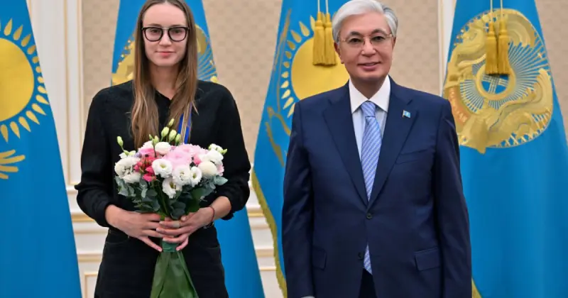  Президент Елена Рыбакинаны «Барыс» орденімен марапаттады 