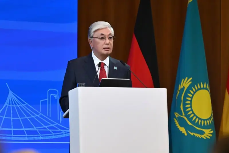 Президенты Казахстана и ФРГ приняли участие в казахстанско-германском бизнес-форуме