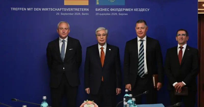   Мемлекет басшысы D.A.R. Metall AG басқарма төрағасы Кристиан Артнерді қабылдады   