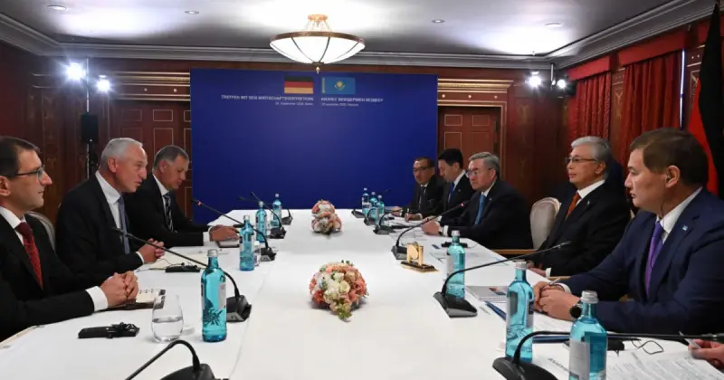  Президент германиялық компаниямен Қазақстанда металл өңдеу жобасын іске асыруды талқылады 