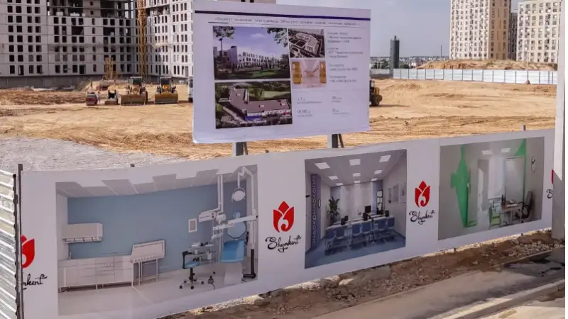 Президент тапсырмасы: Шымкентте үш ірі әлеуметтік және инфрақұрылымдық нысанның құрылысы басталды
