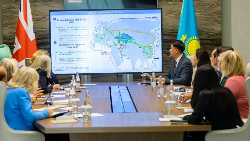 До 5 млн тонн в год: британским парламентариям показали возможности маршрута через Каспий