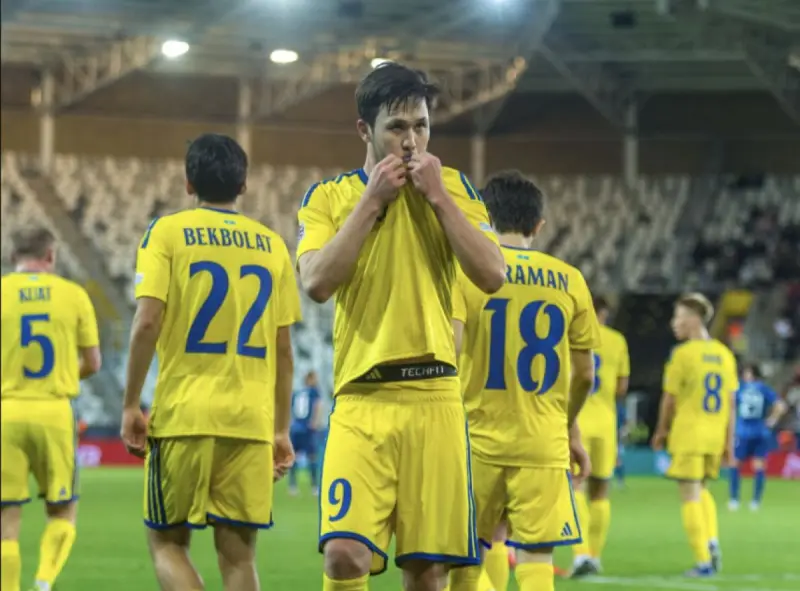 Қазақстан құрамасы соңғы минуттарда гол жіберіп, Словакиядан жеңіліп қалды