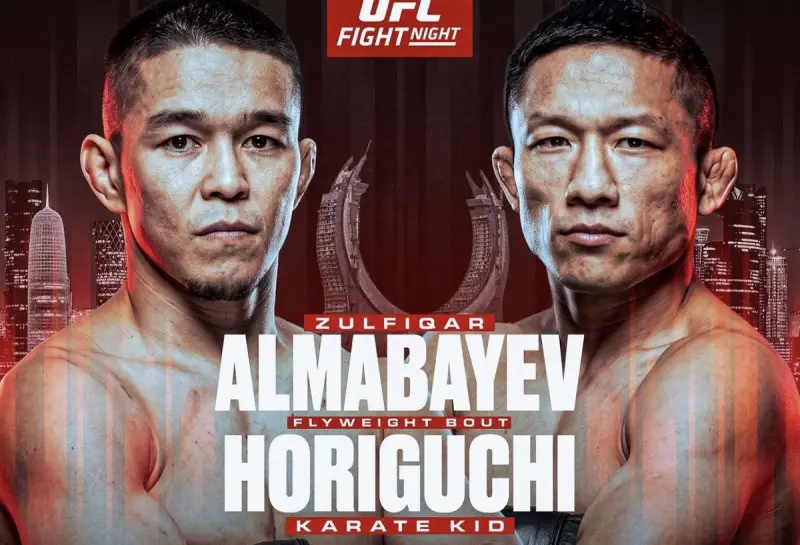 Асу Алмабаев — Кёдзи Хоригучи: UFC-дегі жекпе-жек күні белгілі болды