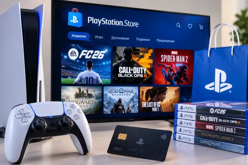 Казахстанцам упростят покупку игр в PlayStation Store и Microsoft Store