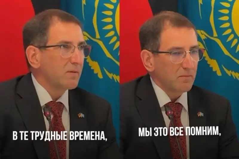 Неміс кәсіпкері қиын кезде қолдау көрсеткені үшін қазақ халқына алғыс айтты