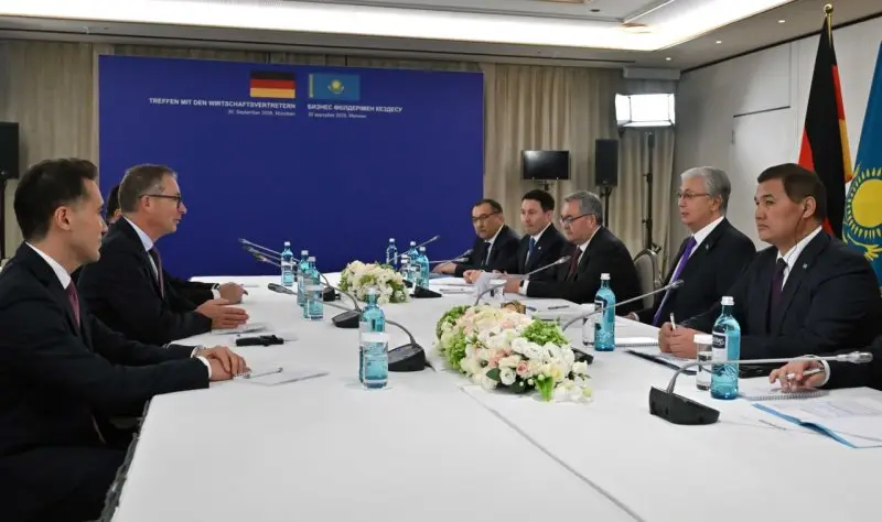 Siemens, Linde и Aurubis: Токаев встретился с немецким бизнесом в Мюнхене