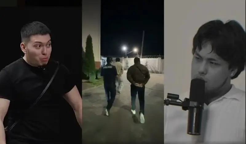 Алматыда TikTok желісінде былапыт сөз айтқан екі жігіт бес күн бойы қамауда отыратын болды (ВИДЕО)