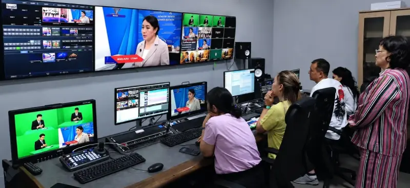 Qonaev Media-ға бір жыл: өңірлік телеарнаның алғашқы жылдағы өсу жолы
