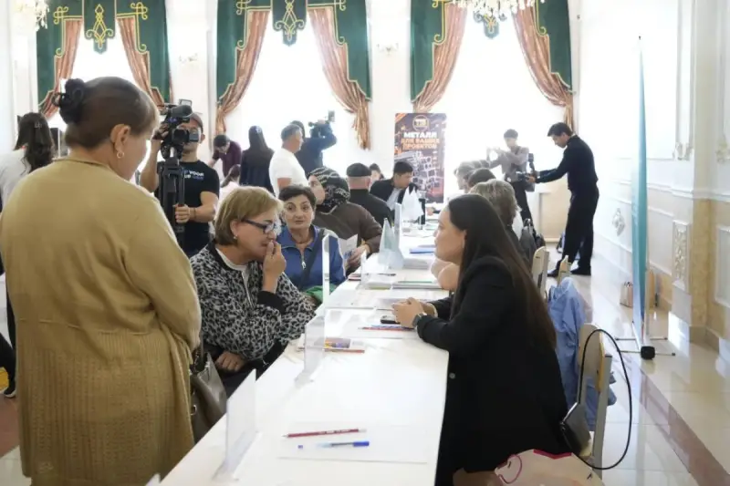 Ярмарка вакансий в Жетісу: представлено более 700 вакансий