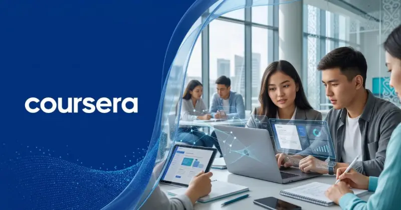  Қазақстан Coursera-ның жаңа AI индексінде 55-орынға ие болды 