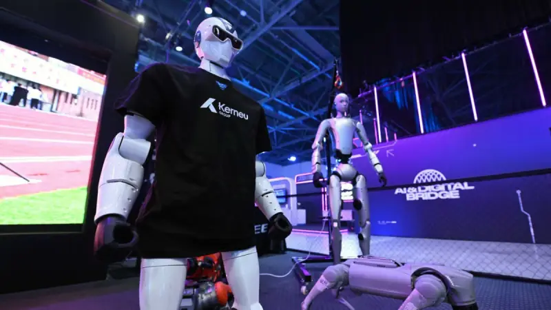 Роботы, стартапы и ИИ: в Астане проходит AI & Digital Bridge 2026