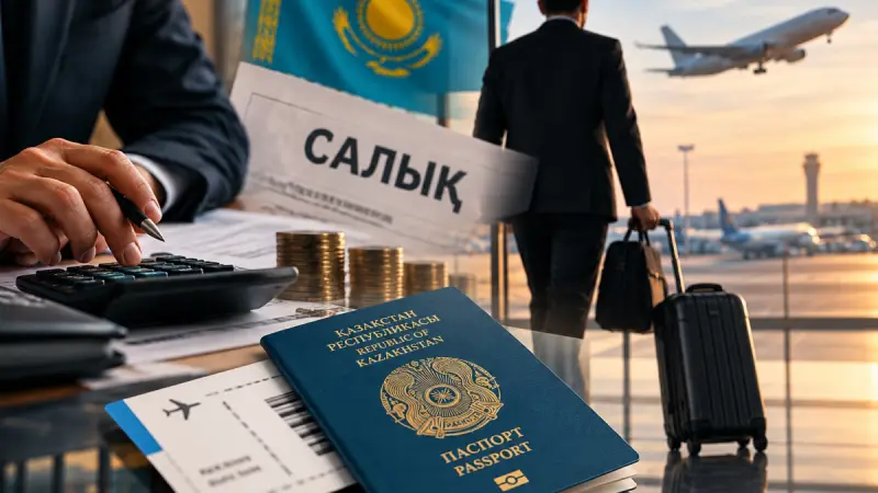 Салық қарызы барларға шетелге шығу ережесі өзгереді: бизнес иелерін не күтіп тұр?