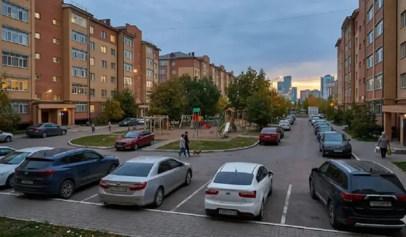 «Бұл – менің орным»: Семейде түн ішінде есік алдына қызыл бояумен жазу жазған әйел 216 мың теңге айыппұл төледі (ВИДЕО)
