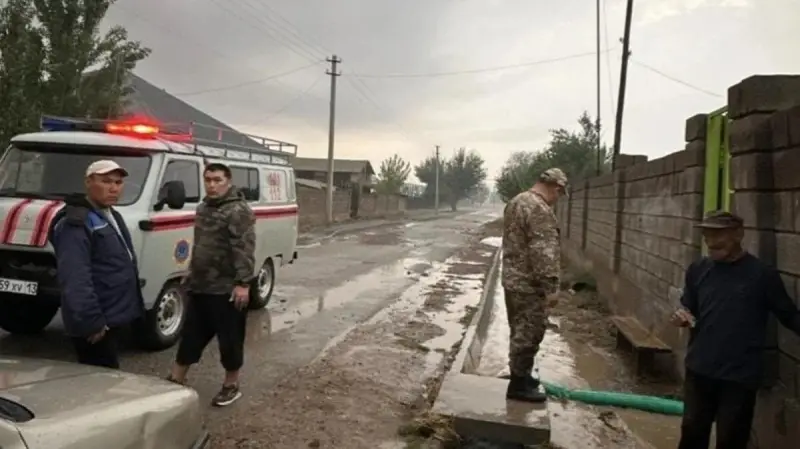 Селевые потоки в Туркестанской области