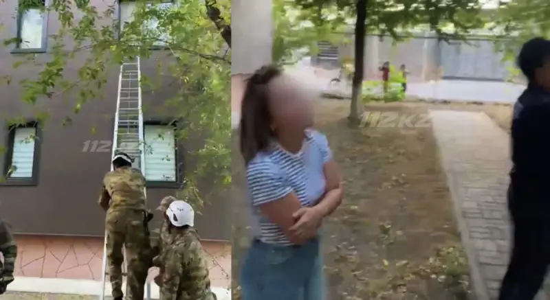 Қонаевта құтқарушылар пәтерде жалғыз қалған 6 жасар балаға көмекке келді