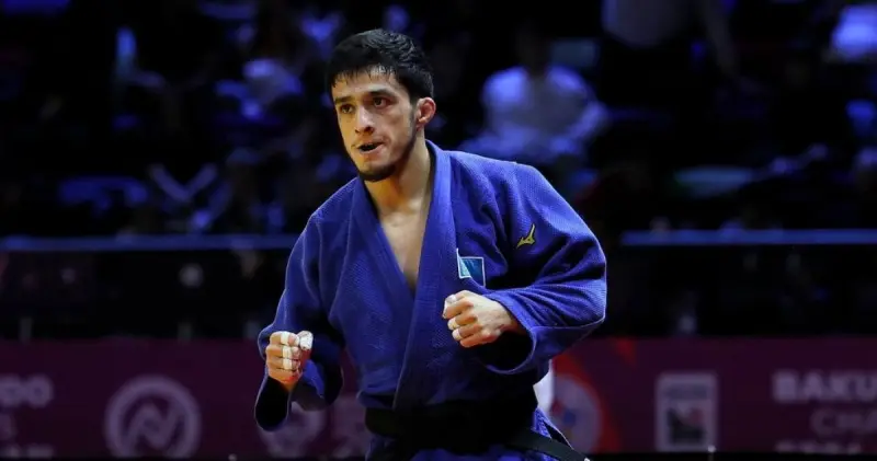 Казахстанский дзюдоист завоевал серебро чемпионата мира