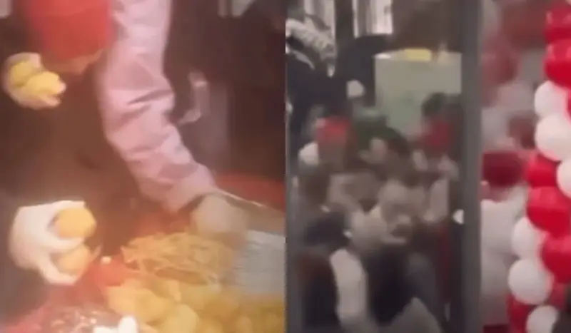 Бесплатные угощения и скидки закончились хаосом: видео с толпами людей шокировали Казнет