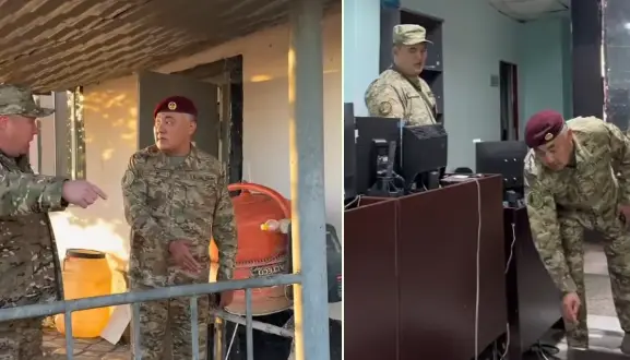 Жаңа қорғаныс министрі әскери бөлімдерді ескертусіз, аяқ астынан тексере бастады