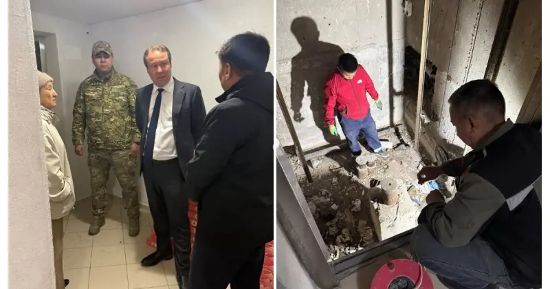  Атыраудағы тұрғын үйде лифт құлап, 4 адам зардап шекті 
