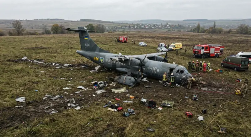 Военный самолет разбился: погибли 32 человека