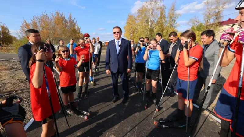 В Костанайской области построят лыжно-велосипедную трассу
