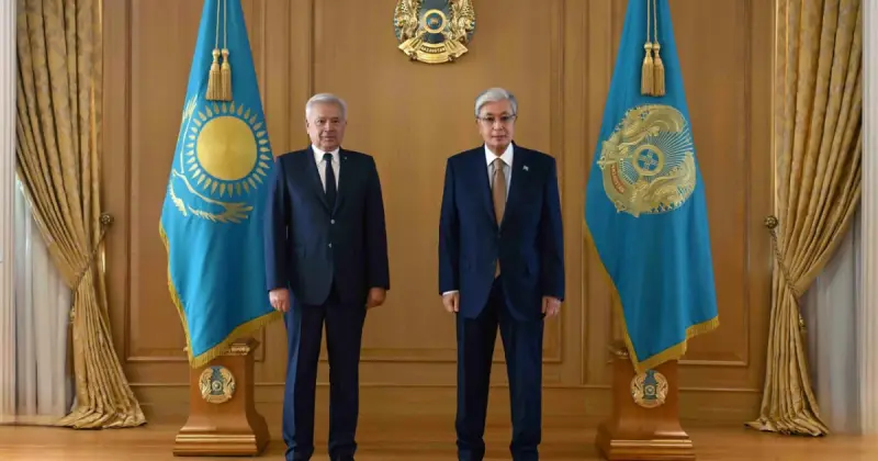  Президент «Лукойл» компаниясының негізін қалаушысымен кездесті 