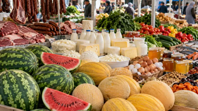 Более 600 тонн продуктов привезут на ярмарку в Астану