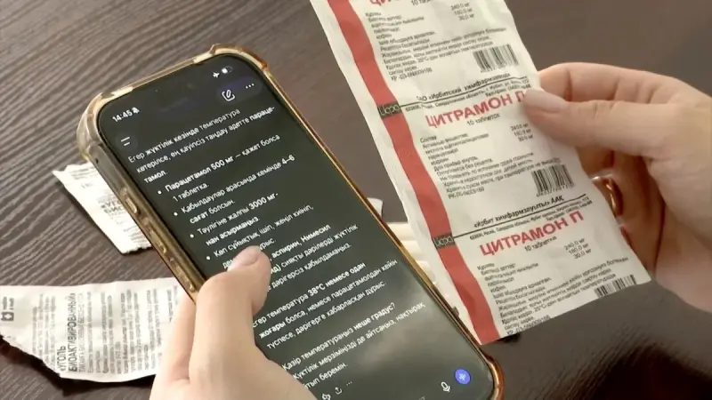 Қазақстандықтардың 71 пайызы денсаулық мәселесін жасанды интеллектіден сұрайды