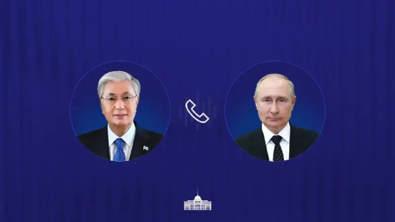 Мемлекет басшысы Ресей Президенті Владимир Путинмен телефон арқылы сөйлесті