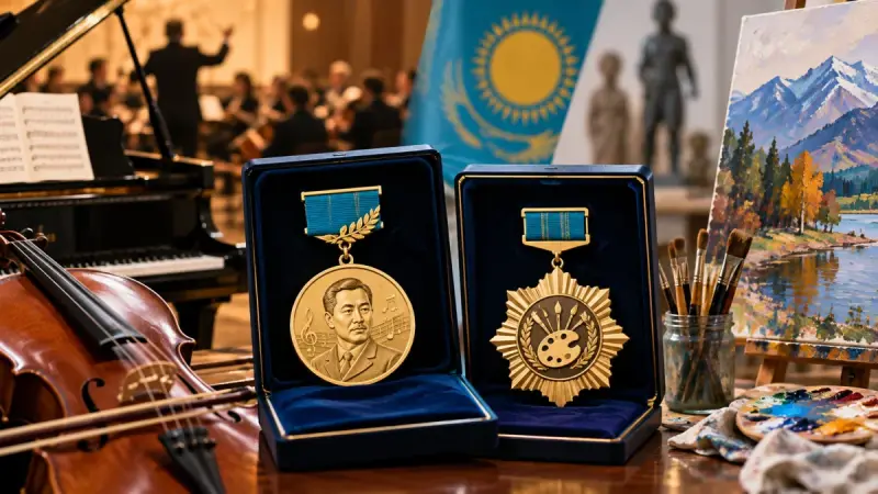 Қазақстанда өнер адамдарына арналған екі жаңа мемлекеттік марапат ұсынылды